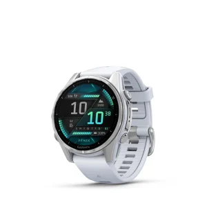 Fenix 8 - 43mm, AMOLED - Hvítt