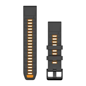 QuickFit 22mm - Fenix - Grafít/Appelsínugul