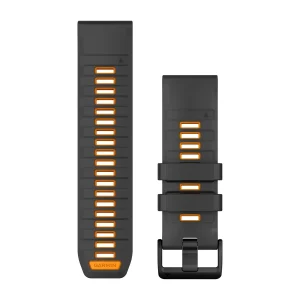 QuickFit 26mm - Fenix - Grafít/Appelsínugul