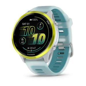 Forerunner 570 - 47mm - Steinhvítt/Grænblátt