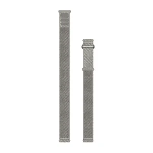 Quick Release 18mm - ComfortFit Nælon Drapplituð/Grá