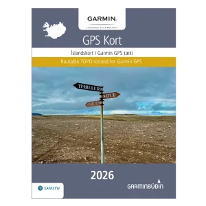 Garmin Íslandskort 2026 - Prentuð útgáfa